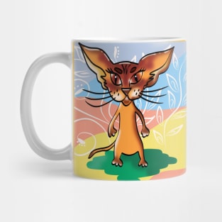 abyssinian cat Mug